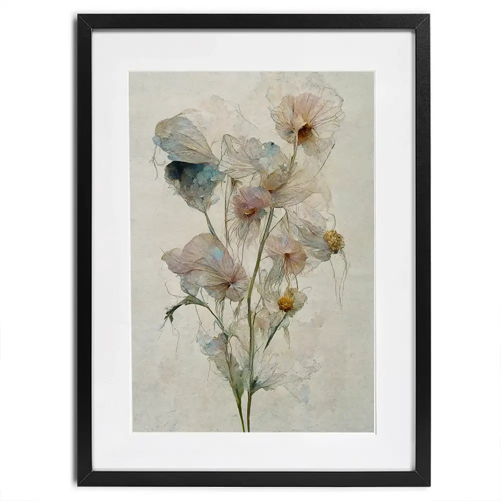 Fragile Flowers Framed Art Print Fragile Flowers Framed Art Print wall art product Treechild