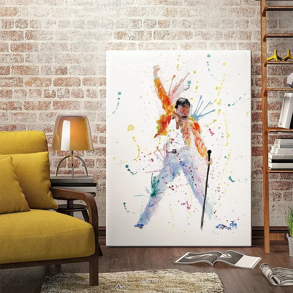 Freddy Canvas Print Freddy Canvas Print wall art product Jamie Taylor