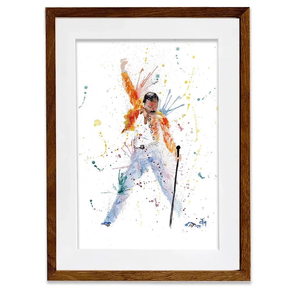 Freddy Framed Art Print Freddy Framed Art Print wall art product Jamie Taylor
