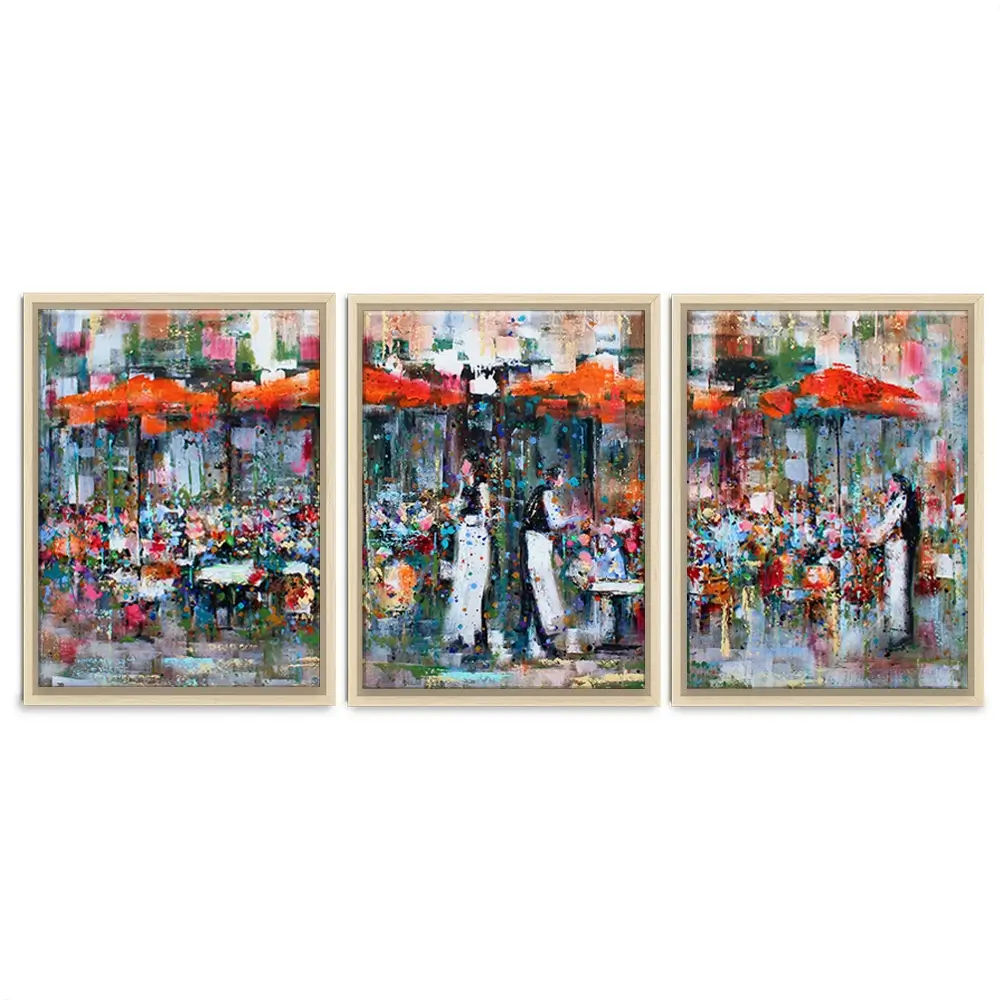 French Terras Trio Canvas Print French Terras Trio Canvas Print wall art product Studio Paint-Ing