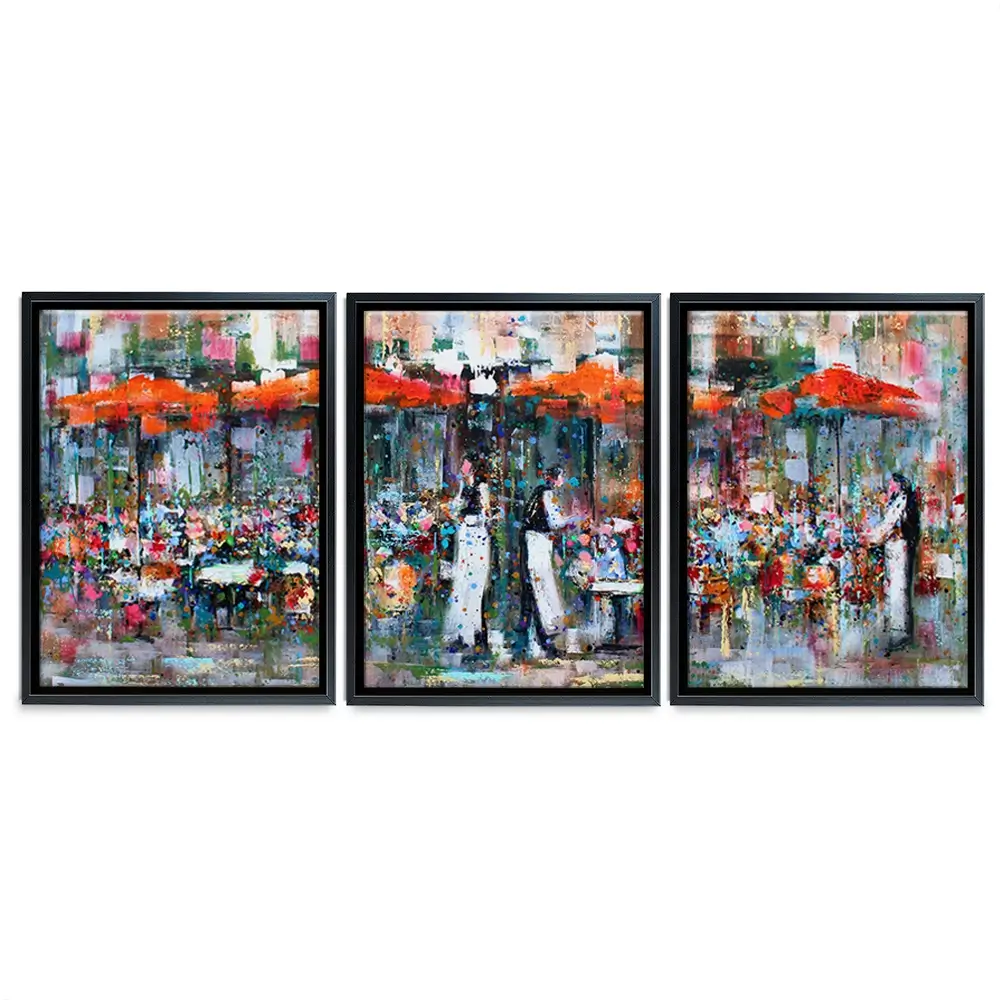French Terras Trio Canvas Print French Terras Trio Canvas Print wall art product Studio Paint-Ing