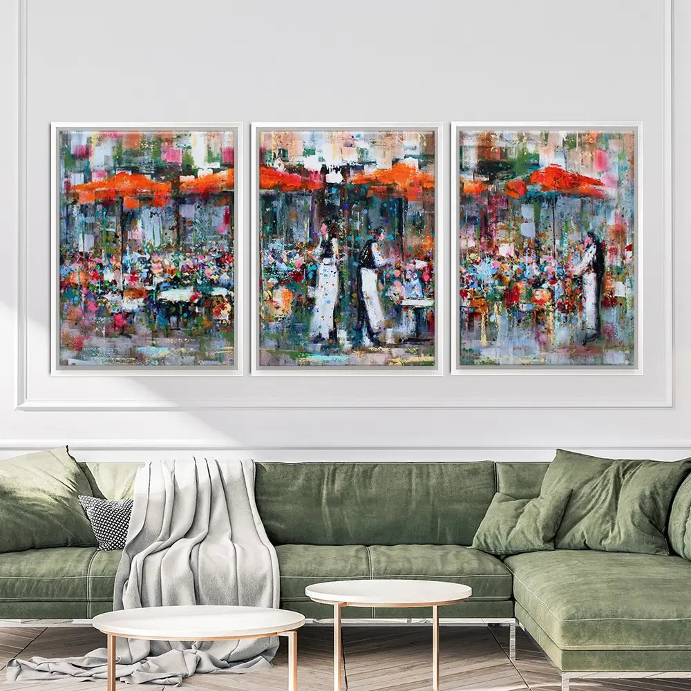 French Terras Trio Canvas Print French Terras Trio Canvas Print wall art product Studio Paint-Ing