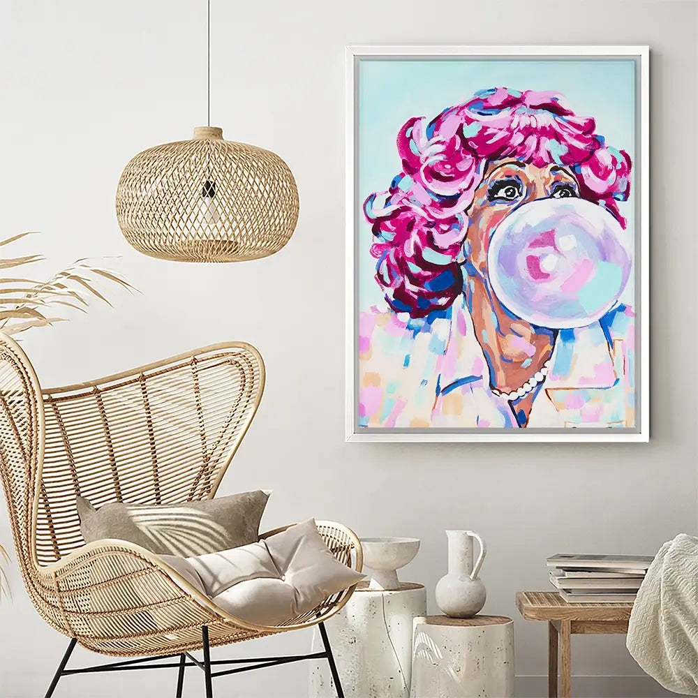 Frenchie Grease Canvas Print Frenchie Grease Canvas Print wall art product Juliet Stockton