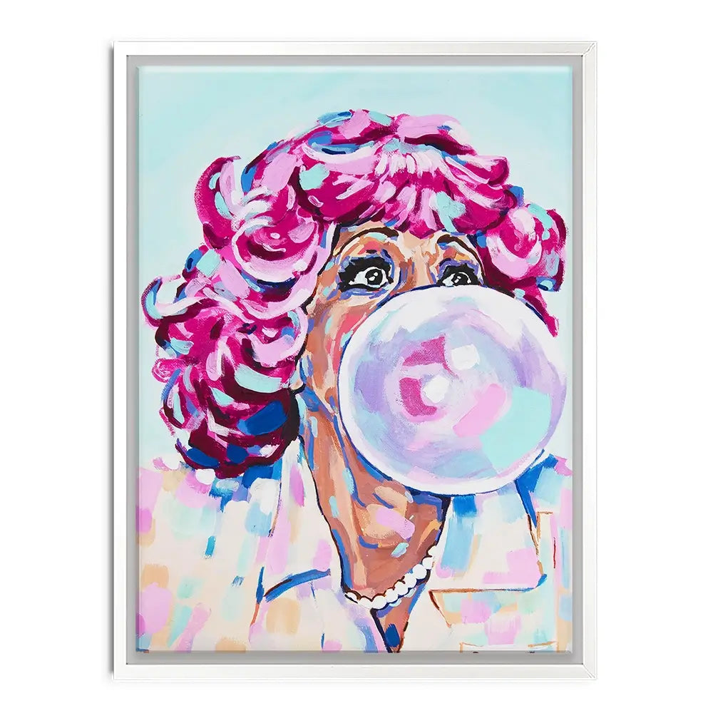 Frenchie Grease Canvas Print Frenchie Grease Canvas Print wall art product Juliet Stockton