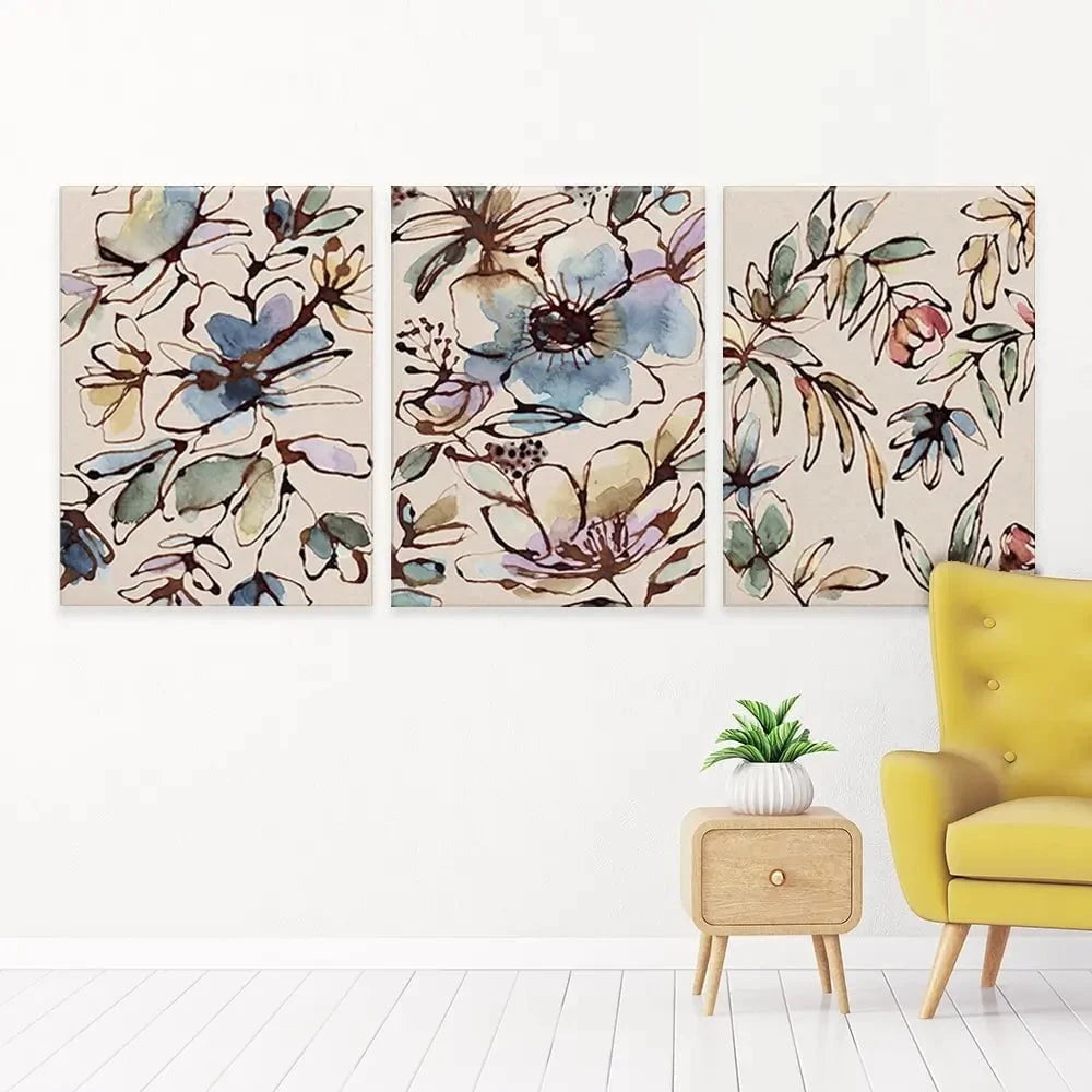 Fresh Cut Trio Canvas Print Fresh Cut Trio Canvas Print wall art product Lisa Nohren - Independent