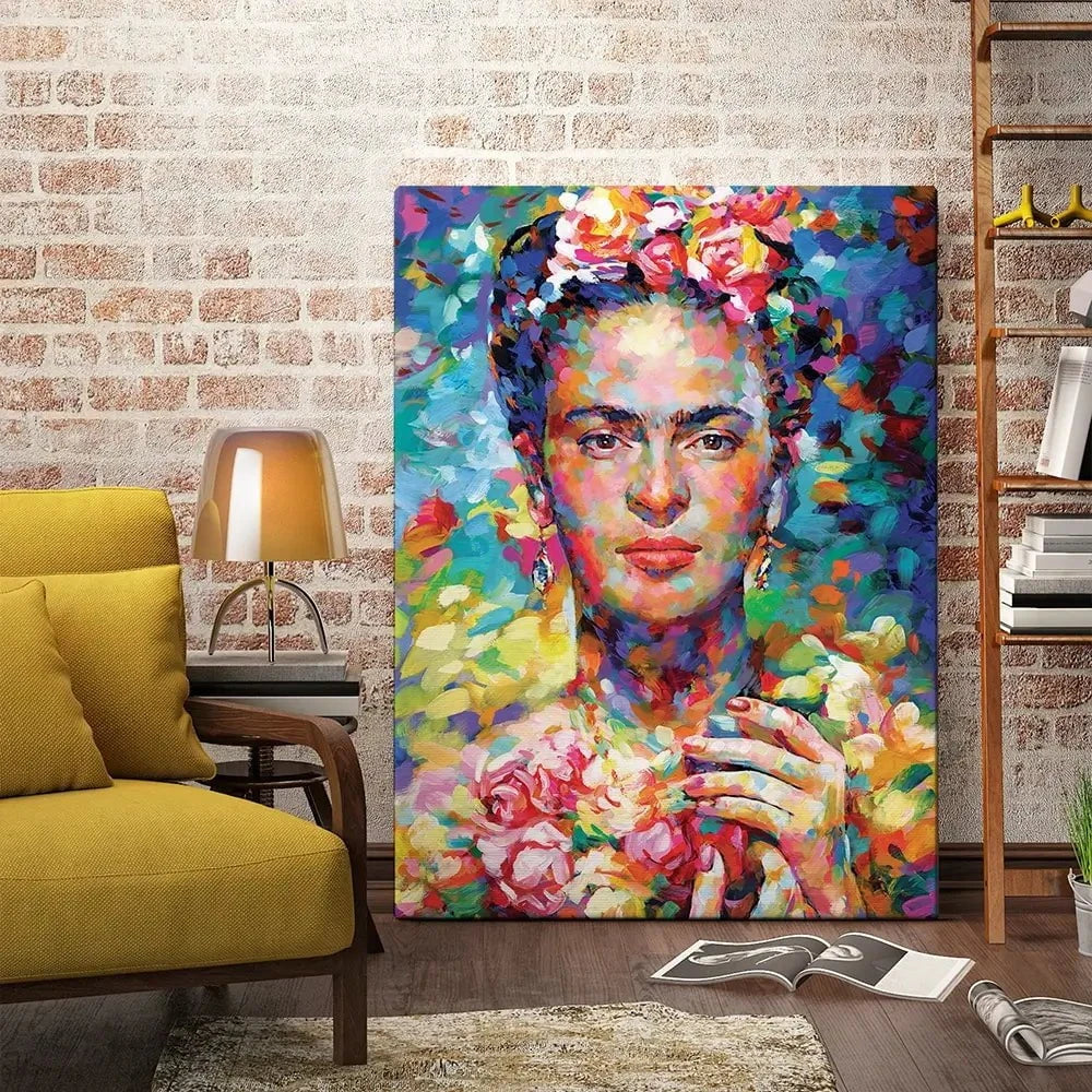 Frida Canvas Print Frida Canvas Print wall art product Leon Devenice