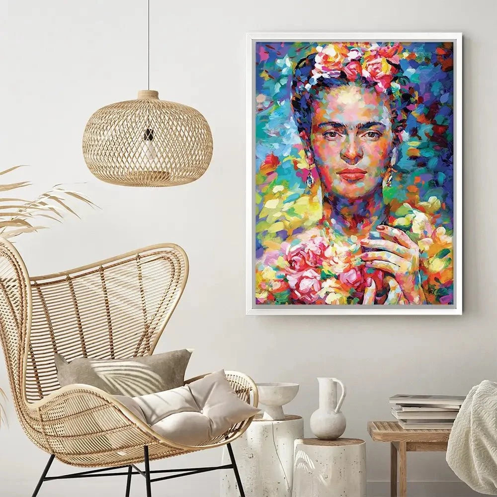 Frida Canvas Print Frida Canvas Print wall art product Leon Devenice