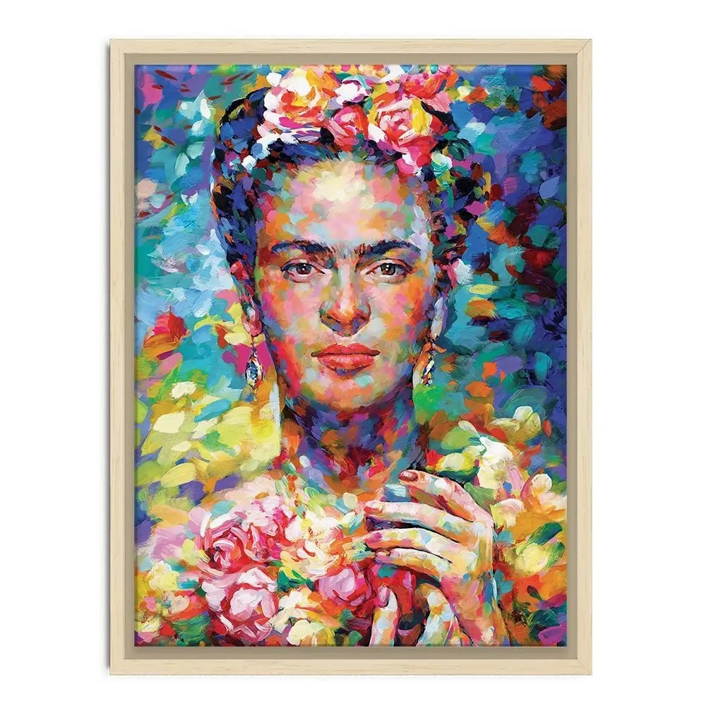 Frida Canvas Print Frida Canvas Print wall art product Leon Devenice