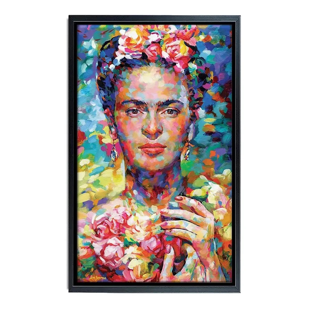 Frida Canvas Print Frida Canvas Print wall art product Leon Devenice