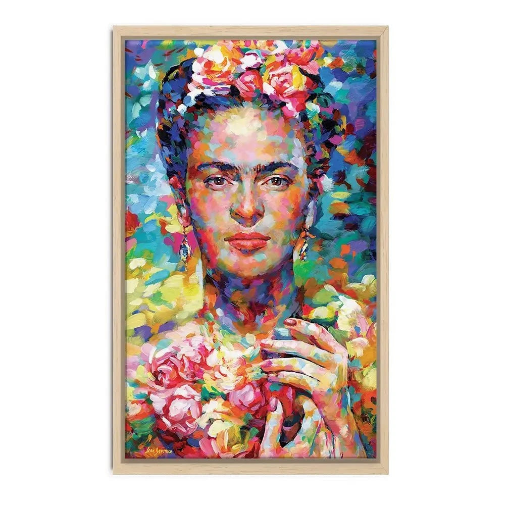 Frida Canvas Print Frida Canvas Print wall art product Leon Devenice