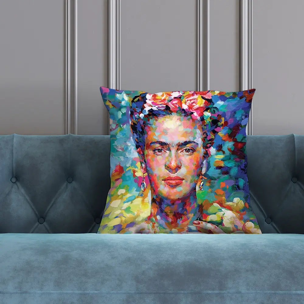 Frida Cushion Frida Cushion wall art product Leon Devenice
