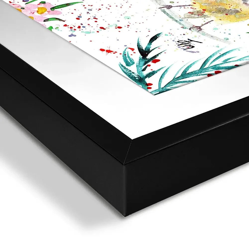 Friendly Birds Framed Art Print Friendly Birds Framed Art Print wall art product Jamie Taylor