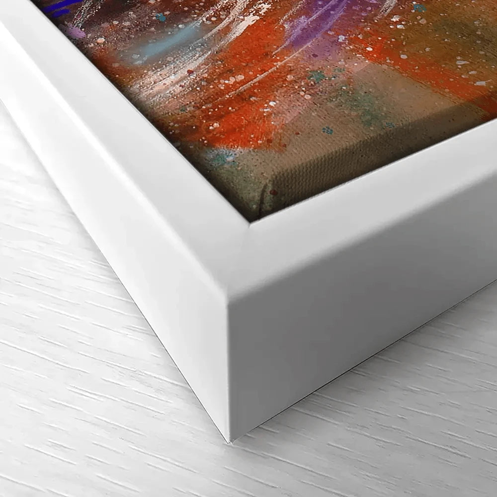 Friendly Highland Cow Canvas Print Friendly Highland Cow Canvas Print wall art product Studio Paint-Ing