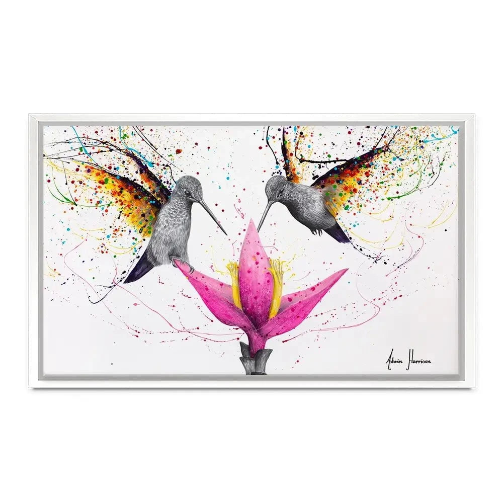 Friendship Hummingbirds Canvas Print Friendship Hummingbirds Canvas Print wall art product Ashvin Harrison