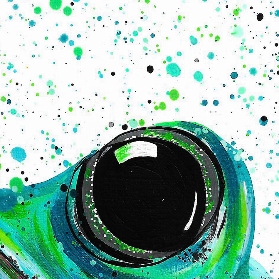 Frog Monty Art Print Frog Monty Art Print wall art product Emma LC Art