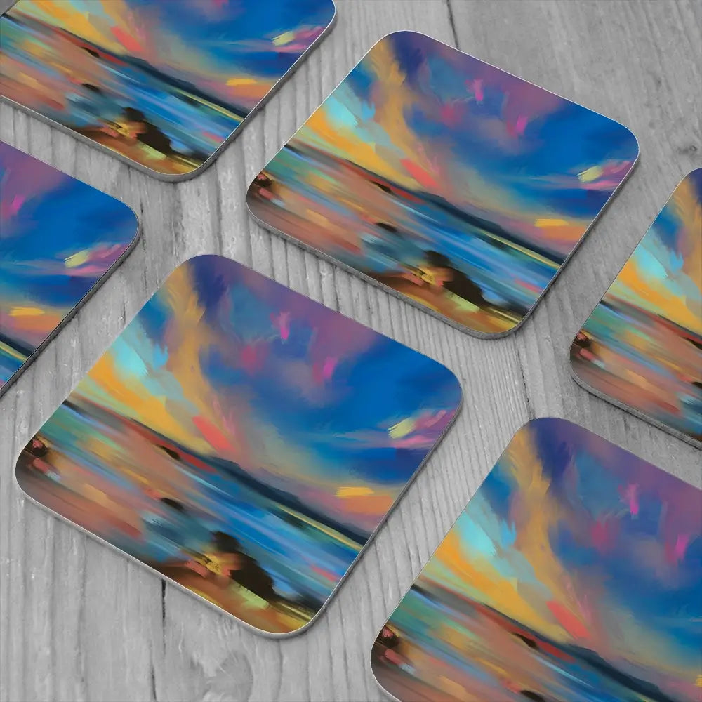 From Dusk Till Dawn Coaster Set From Dusk Till Dawn Coaster Set wall art product Anna Selina / Shutterstock