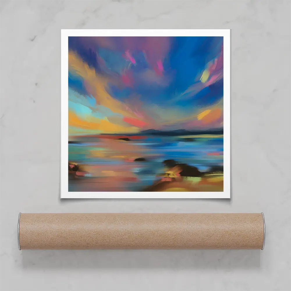 From Dusk Till Dawn Square Art Print From Dusk Till Dawn Square Art Print wall art product Anna Selina / Shutterstock