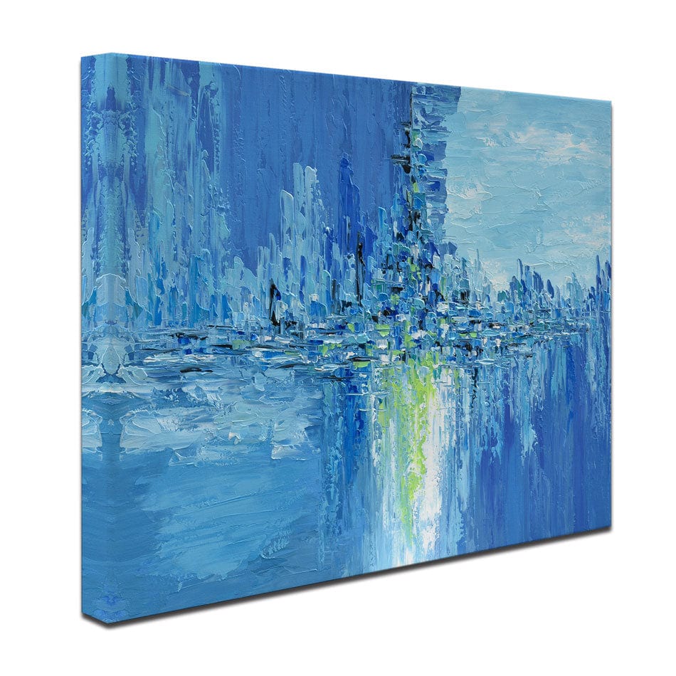 Frozen City Canvas Print wall art product Olga Tkachyk