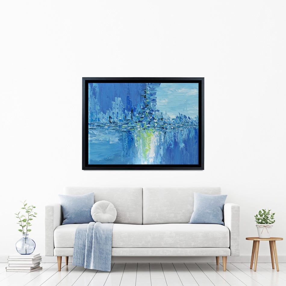 Frozen City Canvas Print wall art product Olga Tkachyk