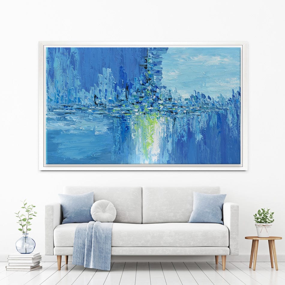 Frozen City Canvas Print wall art product Olga Tkachyk