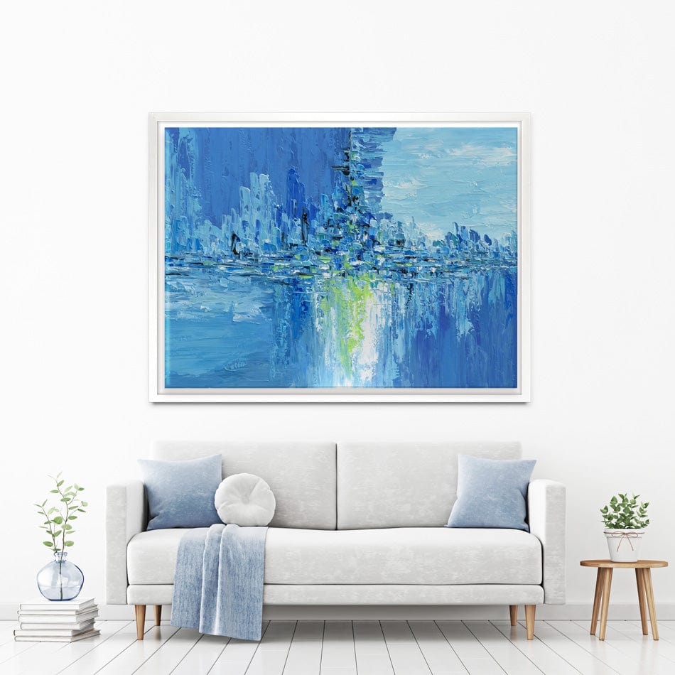 Frozen City Canvas Print wall art product Olga Tkachyk