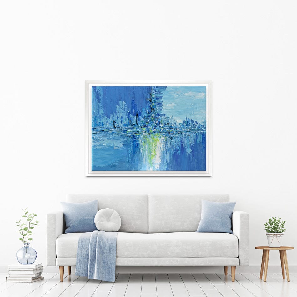 Frozen City Canvas Print wall art product Olga Tkachyk