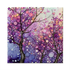Fuchia Bloom Square Canvas Print Fuchia Bloom Square Canvas Print wall art product David Alexander Elder