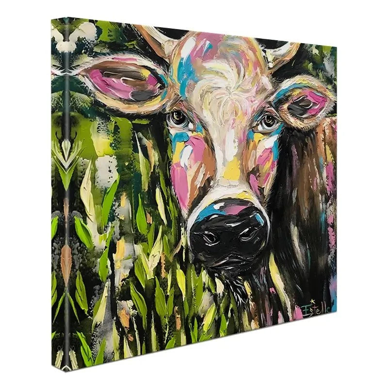 Full Of Bull Canvas Print Full Of Bull Canvas Print wall art product Estelle Grengs - Independent