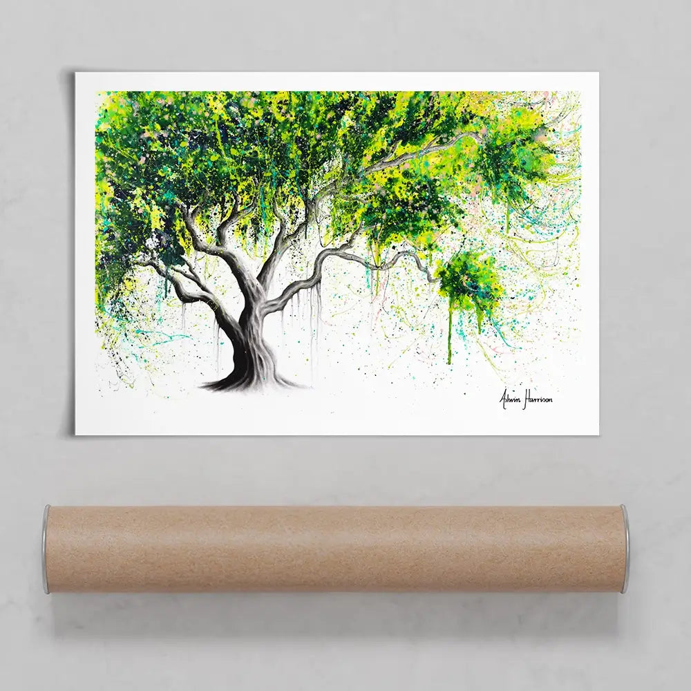 Funky Fig Tree Art Print Funky Fig Tree Art Print wall art product Ashvin Harrison
