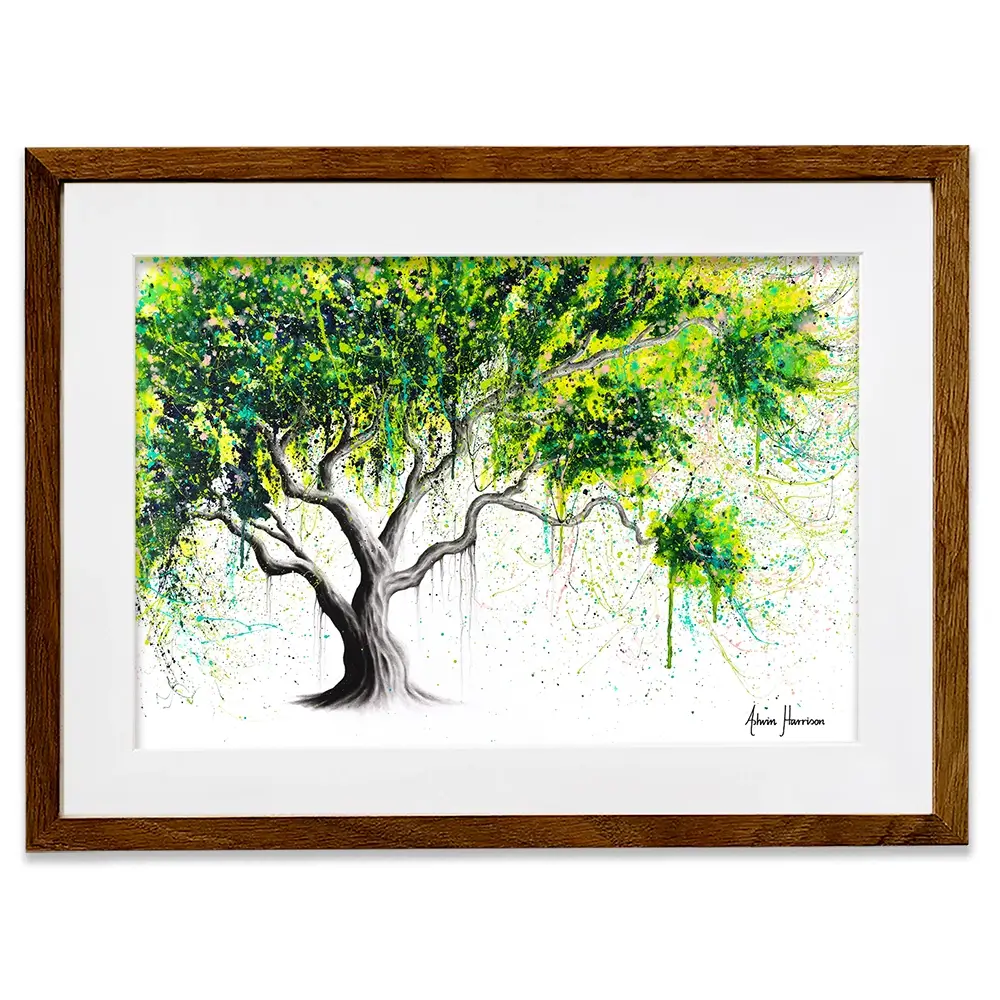 Funky Fig Tree Framed Art Print Funky Fig Tree Framed Art Print wall art product Ashvin Harrison