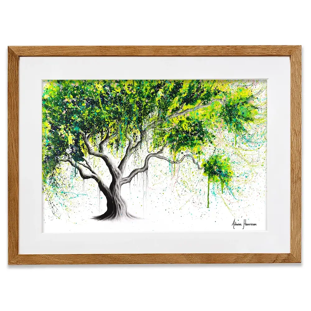 Funky Fig Tree Framed Art Print Funky Fig Tree Framed Art Print wall art product Ashvin Harrison