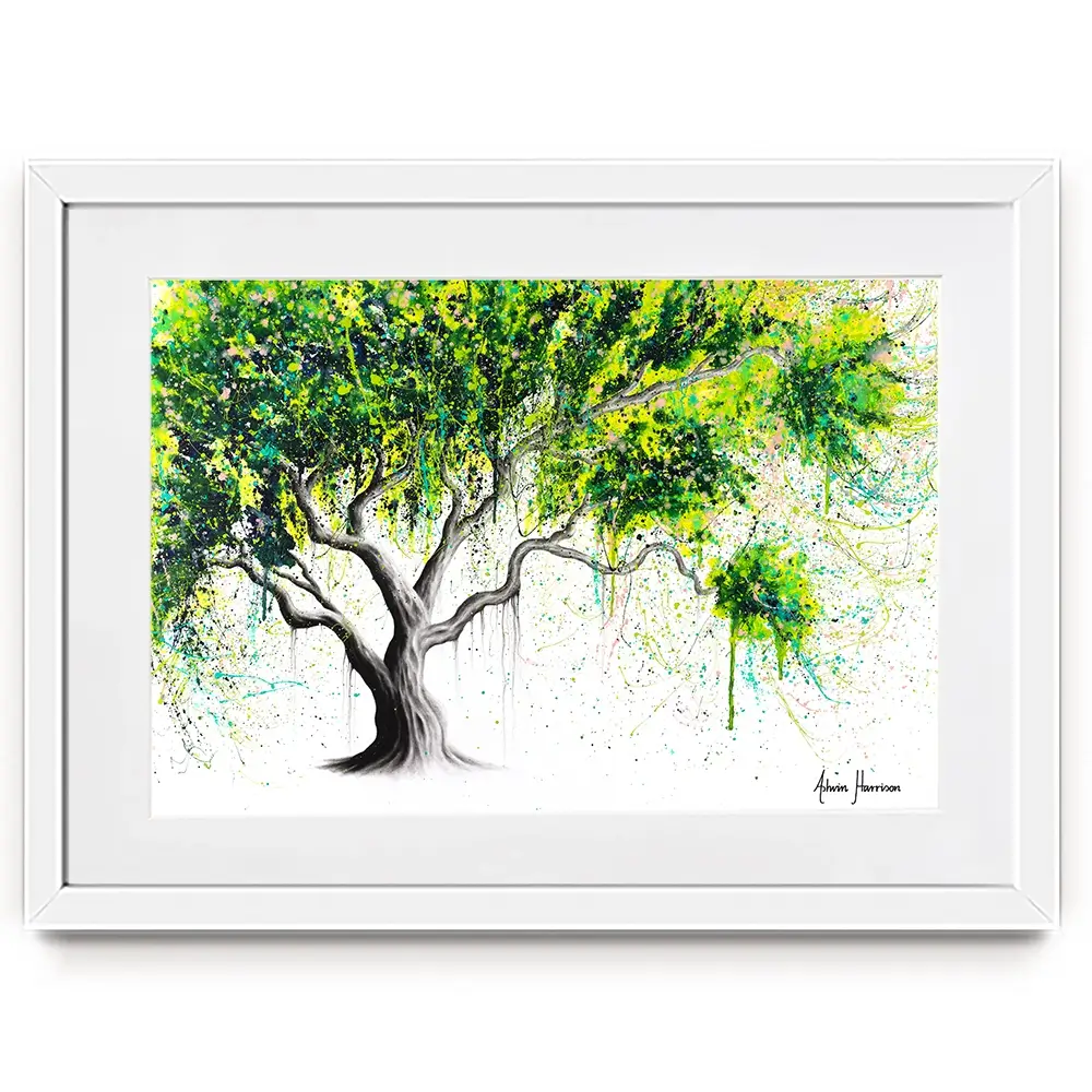Funky Fig Tree Framed Art Print Funky Fig Tree Framed Art Print wall art product Ashvin Harrison