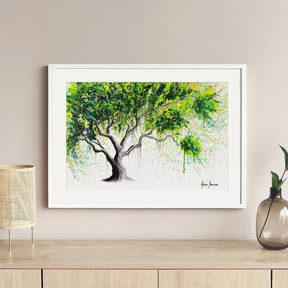 Funky Fig Tree Framed Art Print Funky Fig Tree Framed Art Print wall art product Ashvin Harrison