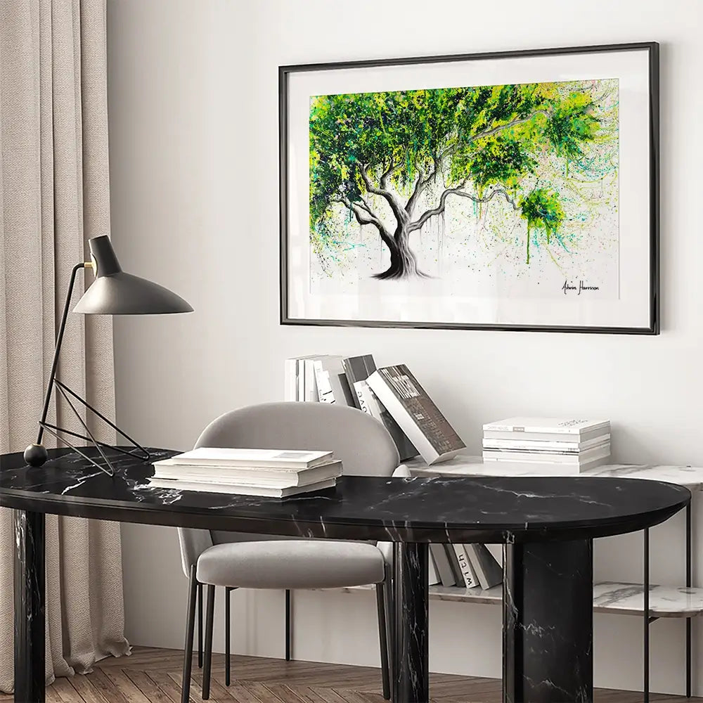 Funky Fig Tree Framed Art Print Funky Fig Tree Framed Art Print wall art product Ashvin Harrison