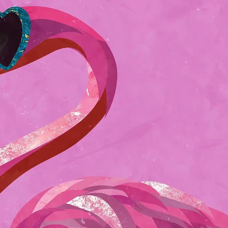 Funky Flamingo Canvas Print Funky Flamingo Canvas Print wall art product Sarah Manovski