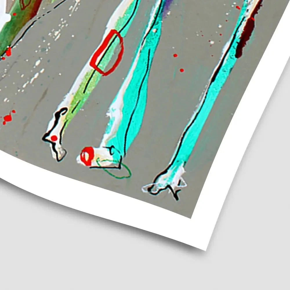 Funky People Art Print Funky People Art Print wall art product Studio Paint-Ing