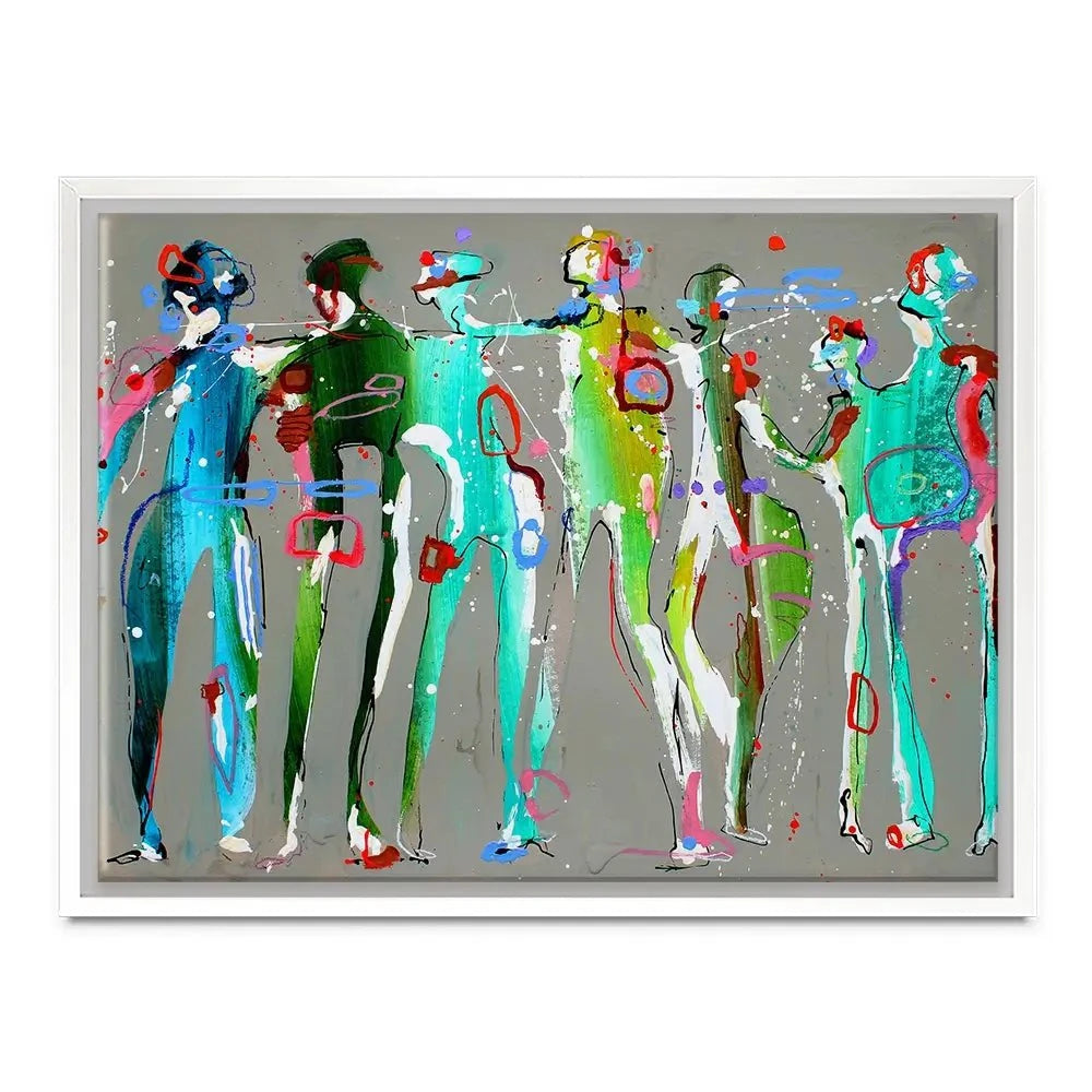 Funky People Canvas Print Funky People Canvas Print wall art product Studio Paint-Ing