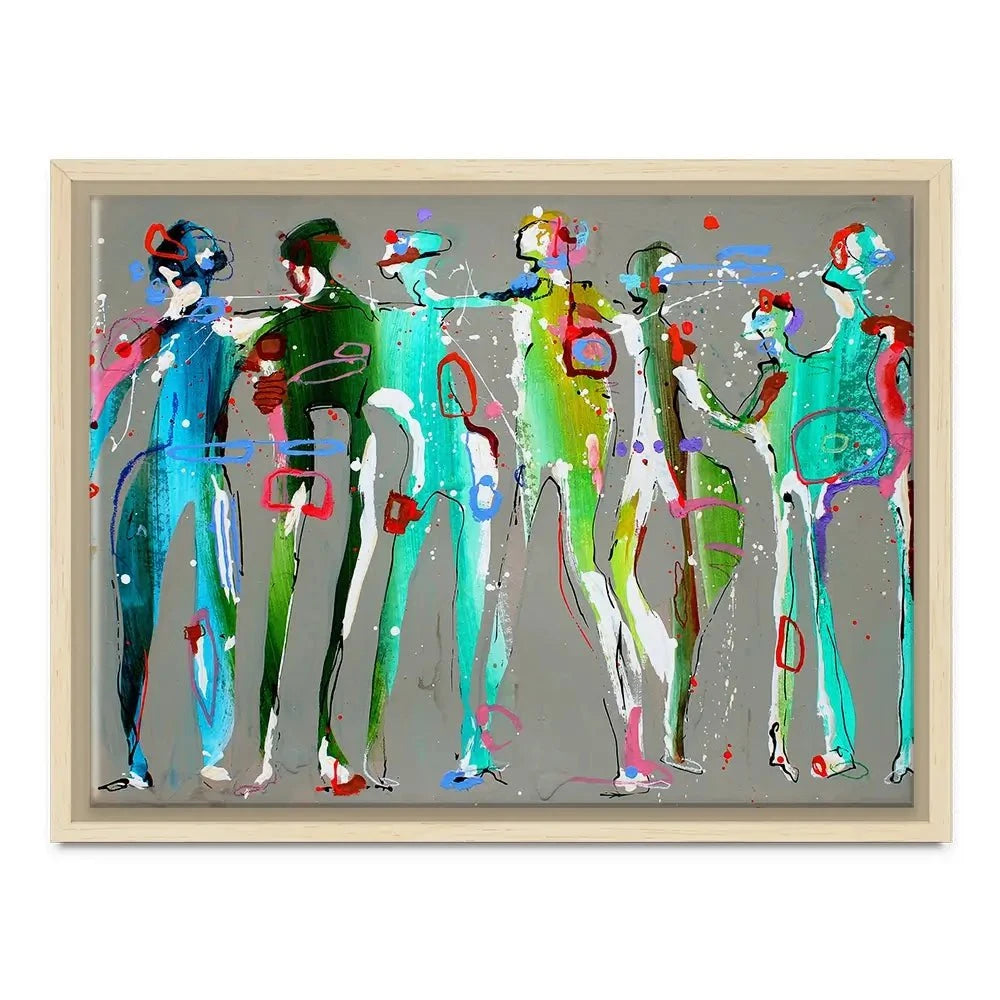 Funky People Canvas Print Funky People Canvas Print wall art product Studio Paint-Ing