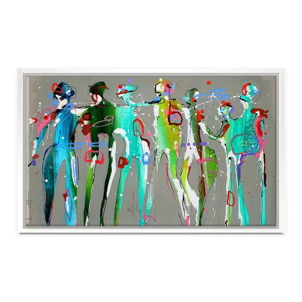 Funky People Canvas Print Funky People Canvas Print wall art product Studio Paint-Ing