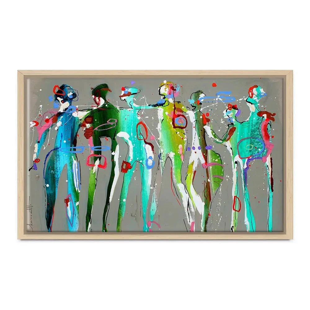 Funky People Canvas Print Funky People Canvas Print wall art product Studio Paint-Ing