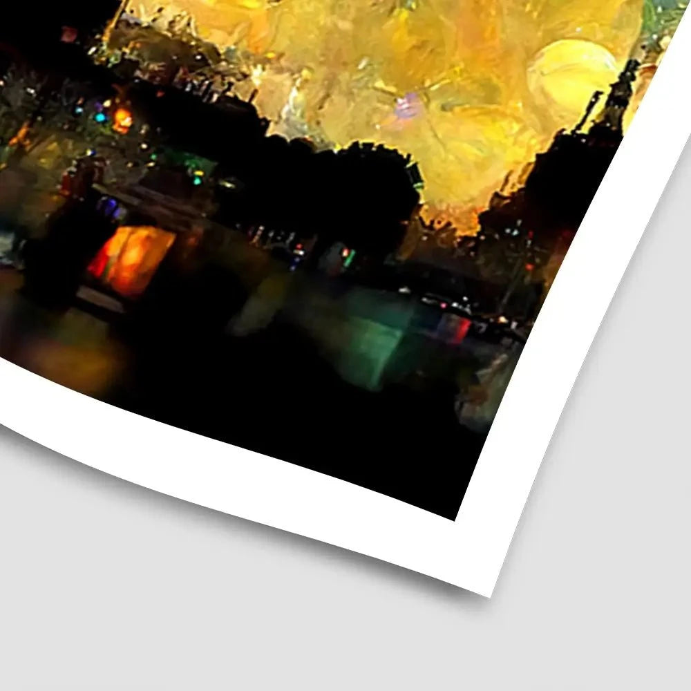 Galaxy Starry Night Art Print Galaxy Starry Night Art Print wall art product 3d artwork wallpaper / Shutterstock