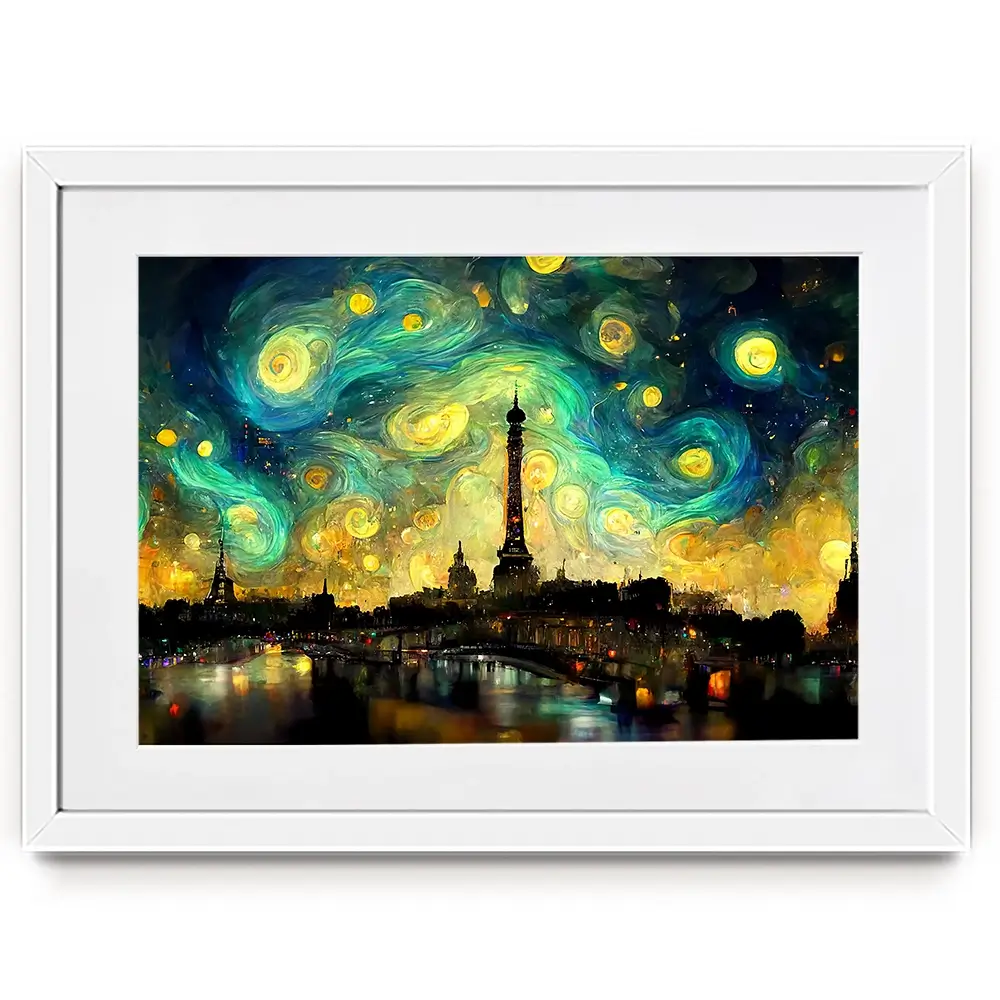 Galaxy Starry Night Framed Art Print Galaxy Starry Night Framed Art Print wall art product 3d artwork wallpaper / Shutterstock