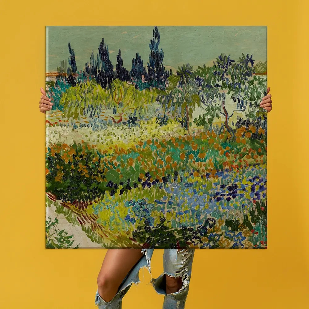 Garden At Arles Oversized Canvas Print Garden At Arles Oversized Canvas Print wall art product Art Print Shop