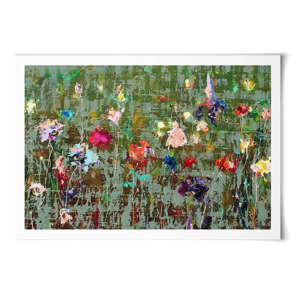 Garden Flowers Art Print Garden Flowers Art Print wall art product Studio Paint-Ing