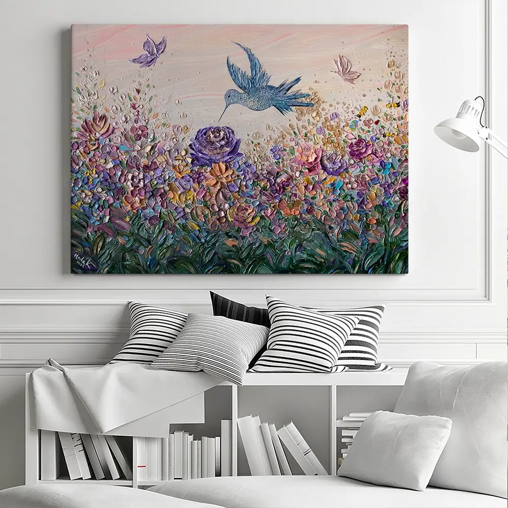 Garden Of Life Canvas Print Garden Of Life Canvas Print wall art product Nada Khatib