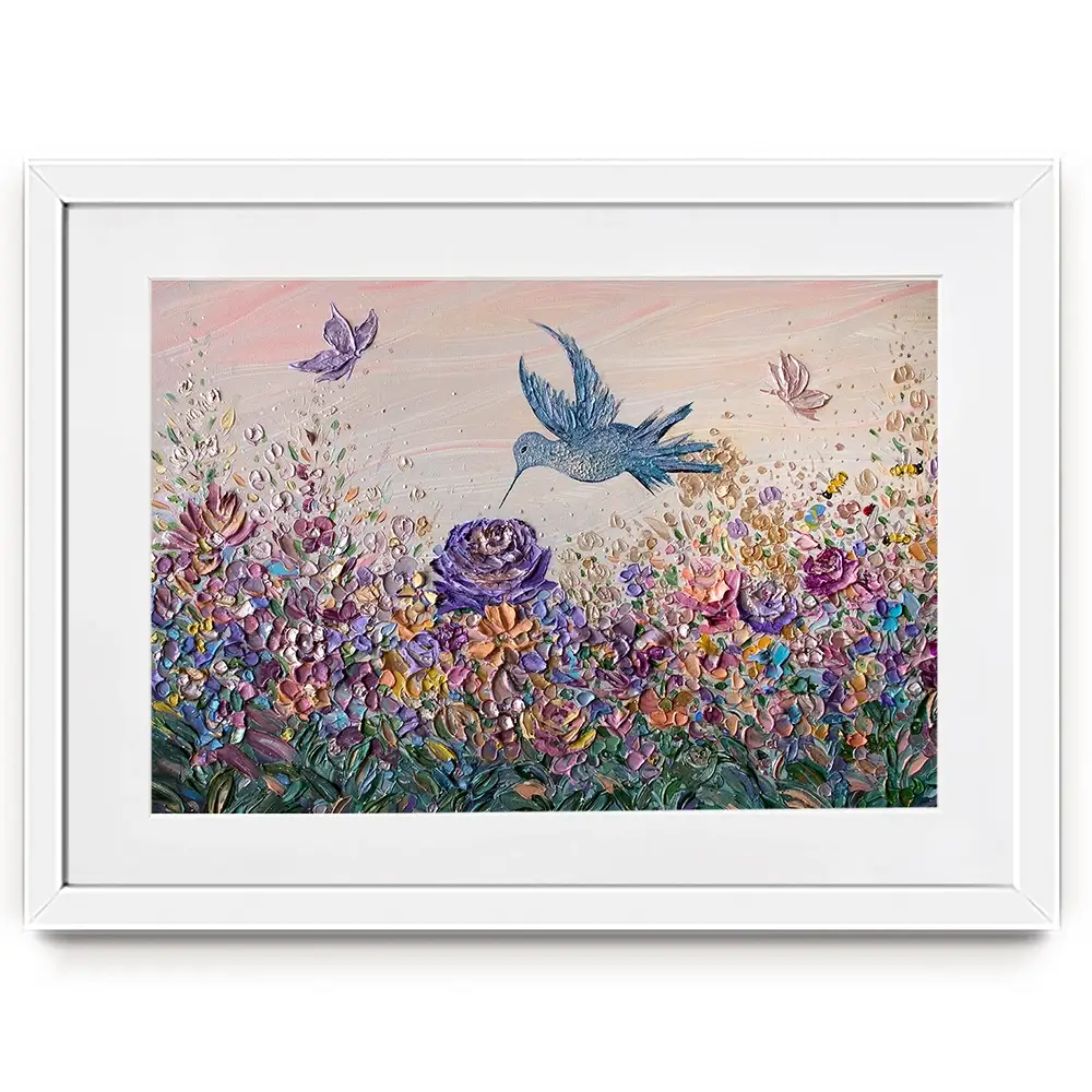 Garden Of Life Framed Art Print Garden Of Life Framed Art Print wall art product Nada Khatib