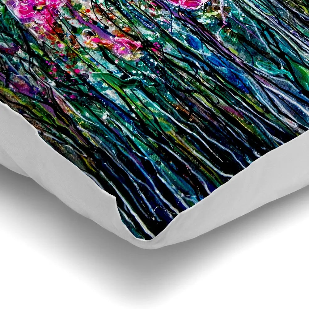 Garden Paradise Cushion Garden Paradise Cushion wall art product Lena Owens - Independent