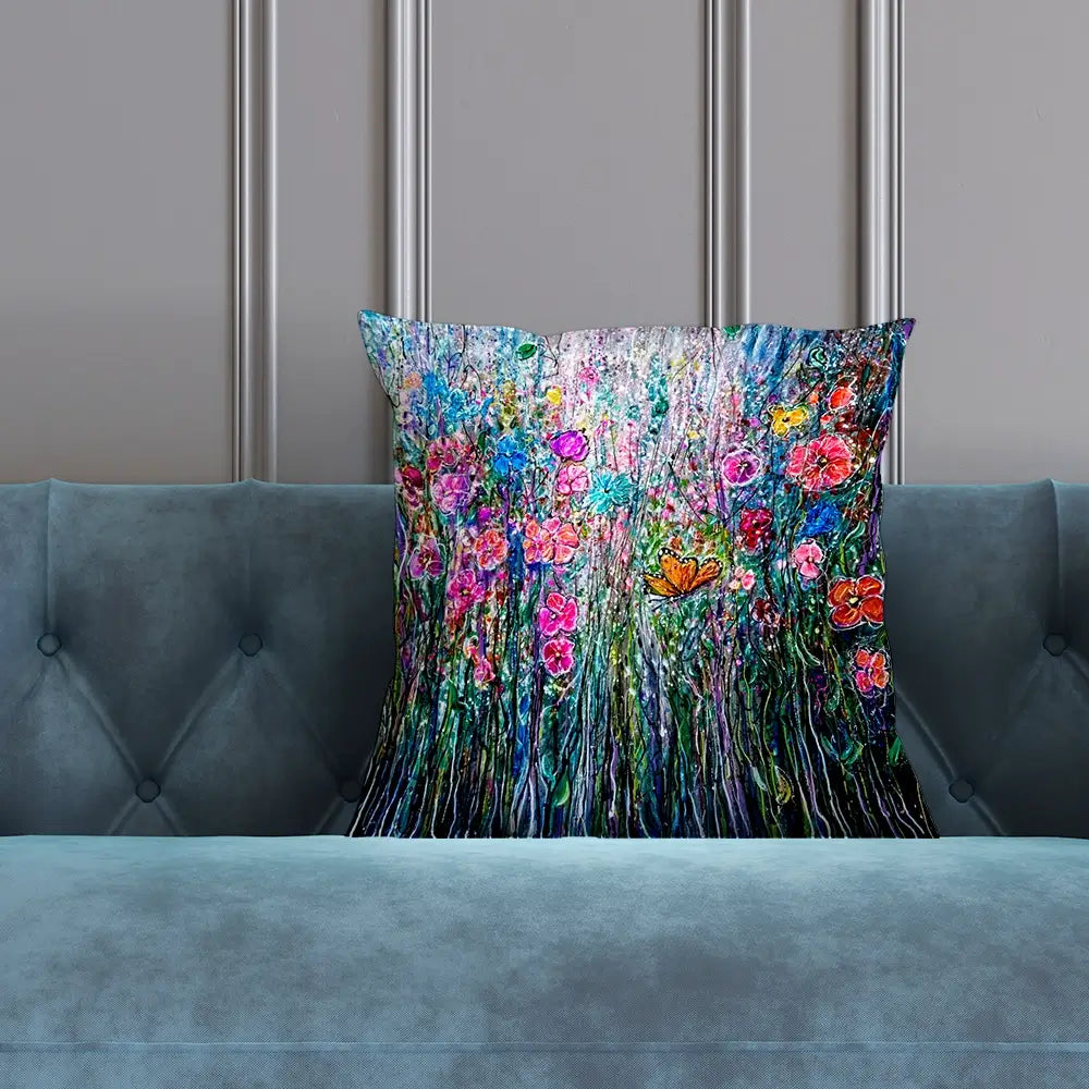 Garden Paradise Cushion Garden Paradise Cushion wall art product Lena Owens - Independent