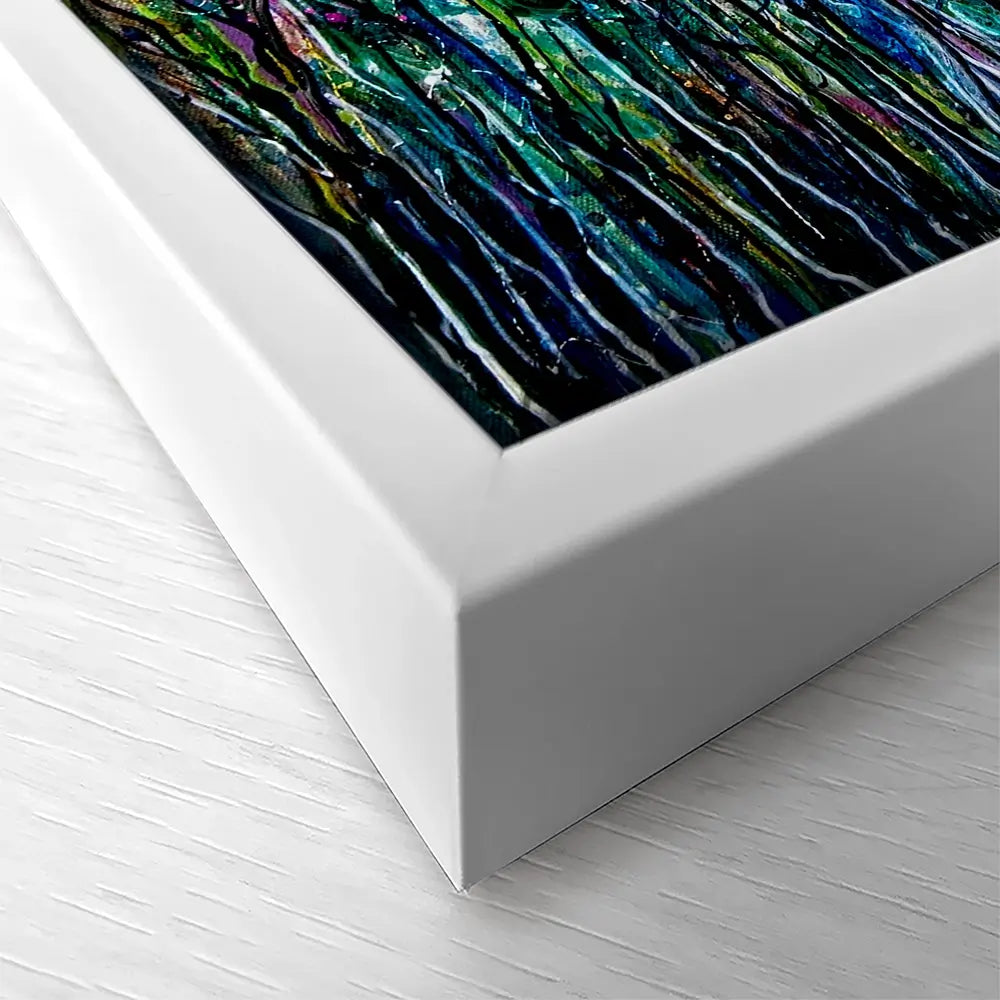 Garden Paradise Square Canvas Print Garden Paradise Square Canvas Print wall art product Lena Owens - Independent