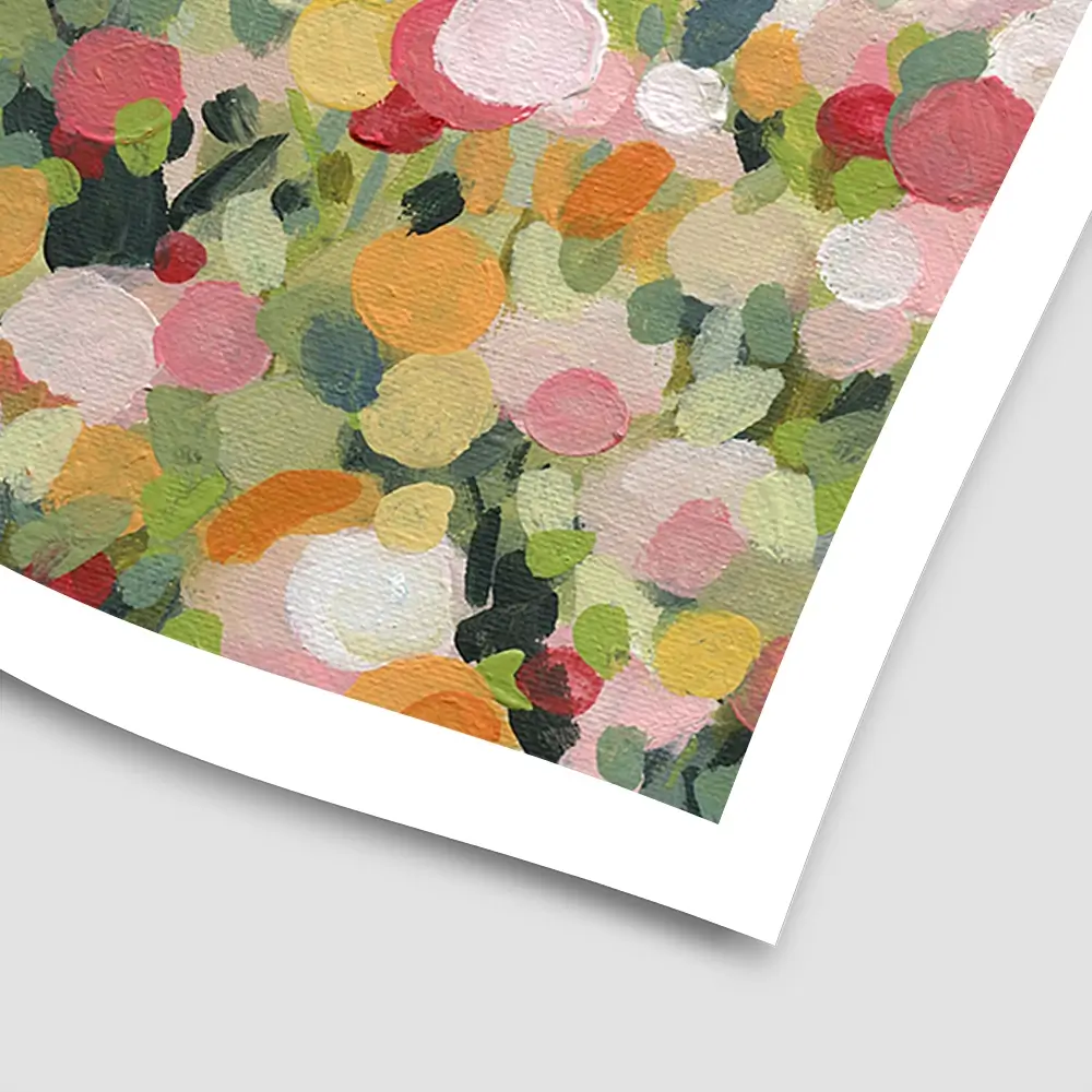 Garden Party Square Art Print Garden Party Square Art Print wall art product Carol Robinson